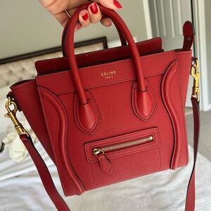 Celine Nano Luggage Tote bag